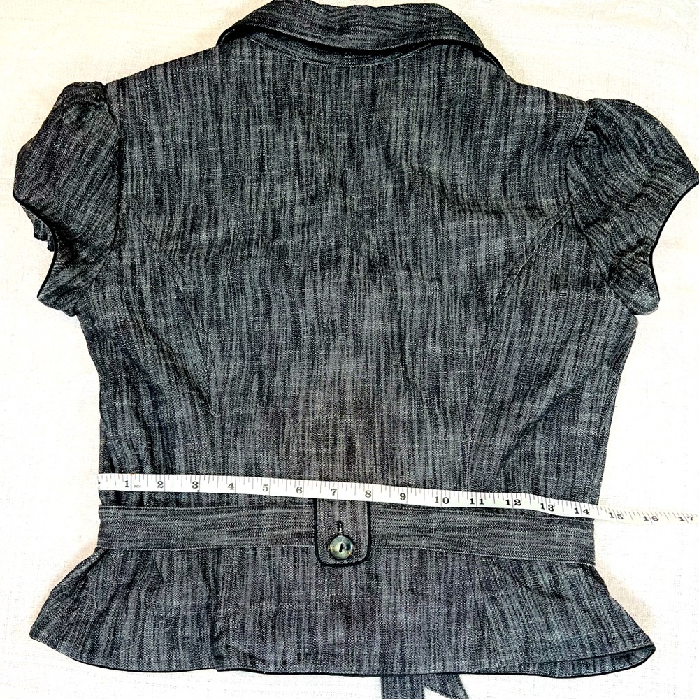 🌺B-WEAR BYER CALIFORNIA Vintage 1990’s Tailored Short Sleeve Blazer🌸 - Picture 10 of 14